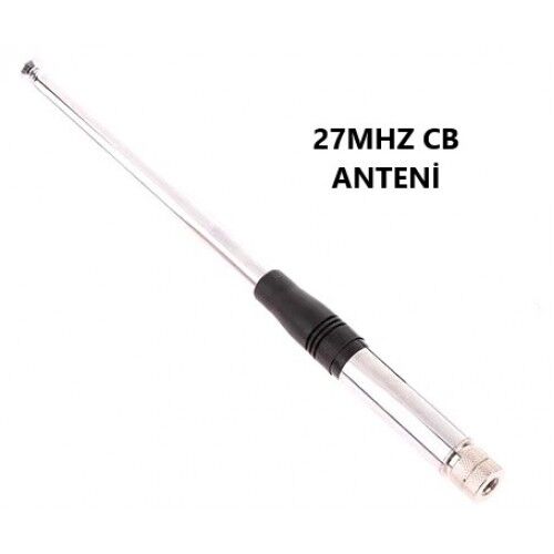 27mHz CB Anten teleskopik dişi girişli SMA Erkek Girişli