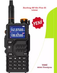 Baofeng BF-K5 Plus Amatör El telsizi (GPS + APRS)
