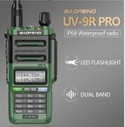 Baofeng UV9R PRO Dual Band El telsizi (Type-C Bataryalı)