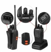 Baofeng BF-88E PMR Telsiz Seti (2’li) – Kulaklık Hediyeli | Lisans Gerektirmez