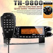 TYT TH-9800 PLUS Amatör Araç Telsizi (50Watt)