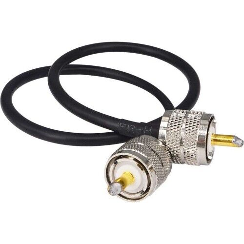 RG58 kablo iki ucu PL-259 konnektörlü