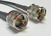 RG58 kablo iki ucu PL-259 konnektörlü