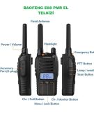 Baofeng E-88 Ekranlı Lisanssız el telsizi