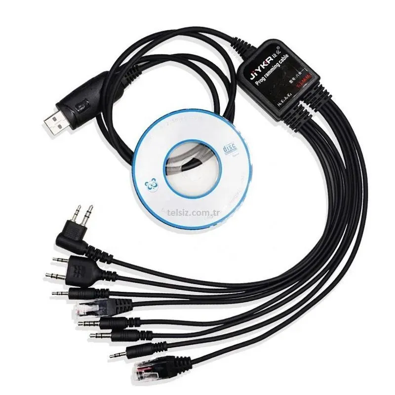 Çok Girişli Telsiz Programlama Kablosu