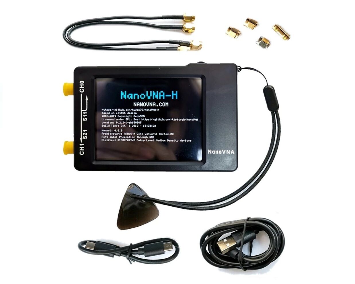 NanoVNA-H vektör ağı analizörü