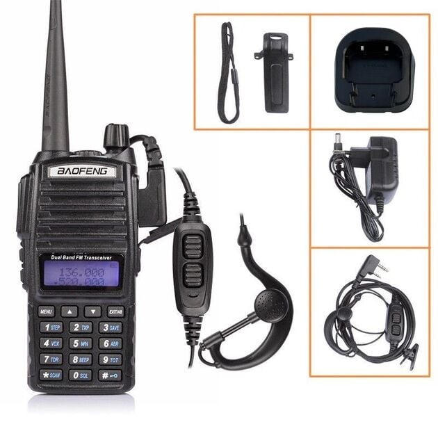 Baofeng BF-UV82 Dual Band UHF/VHF El telsizi