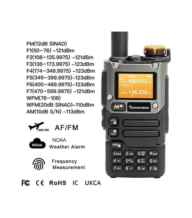 Quansheng UV-K6 El Telsizi V3