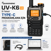 Quansheng UV-K6 El Telsizi V3