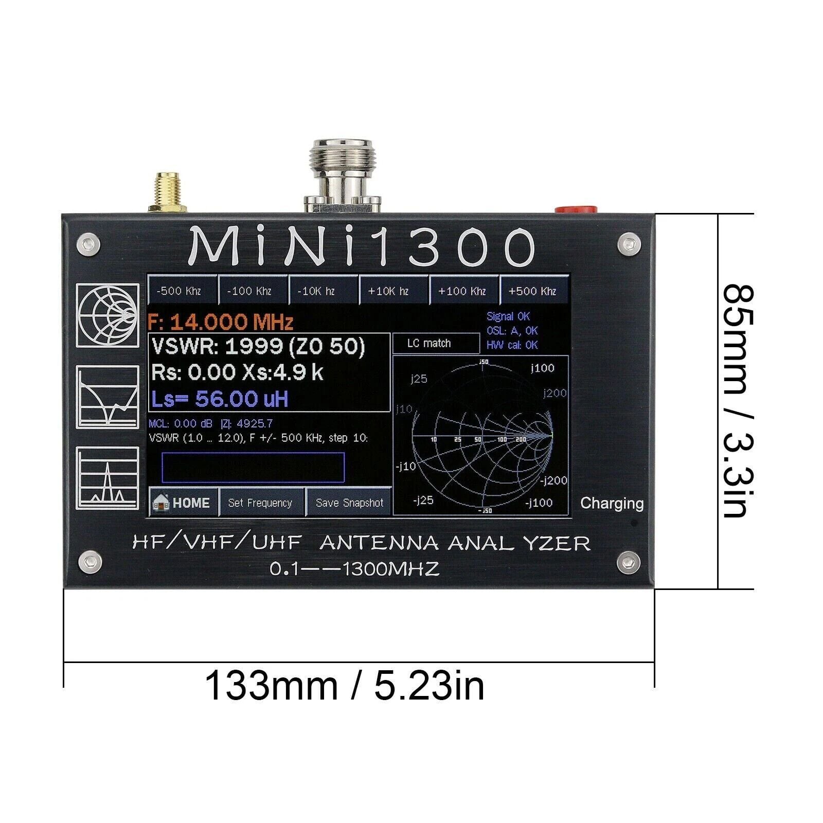 Mini1300 Anten Analyzer (0.1 – 1300 MHz)