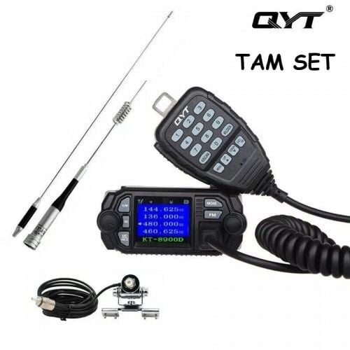 QYT KT-8900 Tam Set Araç Telsizi (Hazır Kurulum Paket)