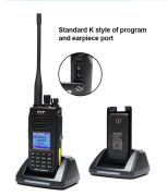 TYT MD-UV390 PLUS DMR EL TELSİZİ GPS'li 10Watt 3600mAh Type-c + P.Kablosu İle