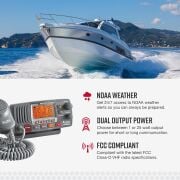 Sabit Marin Telsizi Cobra F77B GPS E