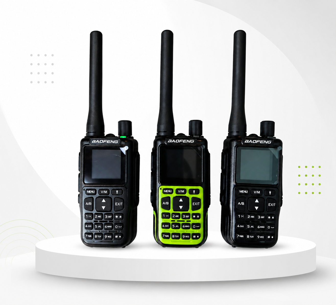 BAOFENG MİNİ-5  UHF/VHF Amatör El telsizi 2200mAh Type-C Bataryalı