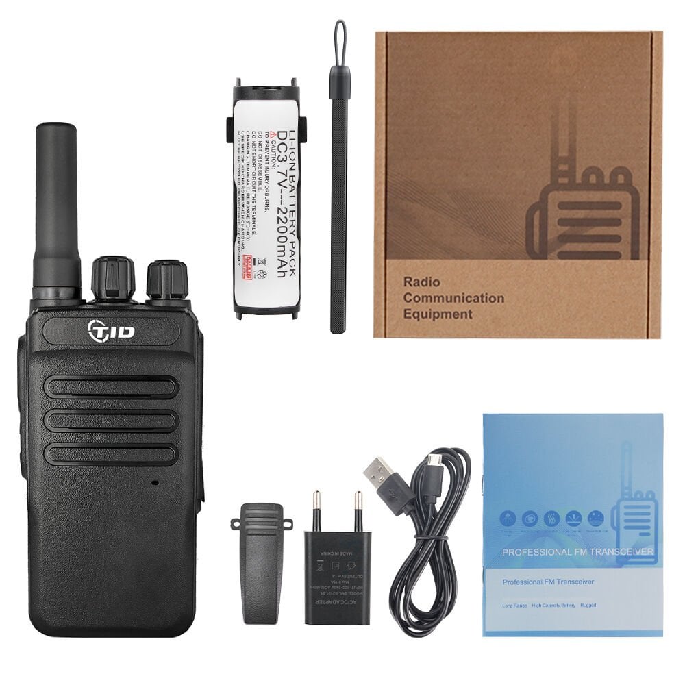 TID TD-P1 PMR El telsizi (Type-c Şarj)