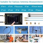 NanoVNA-F V2 Antenna Analyzer 50KHz - 3GHz aralığında anten analizörü