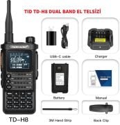 TID TD-H8 Dual Band El telsizi