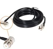 Dual Band Araç Anteni Seti kısa (Gronda + 5Mt Kablo Dahil)