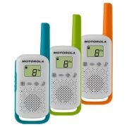 Motorola TLKR-T42 4 Km kadar PMR El Telsizi – 3'lü Paket