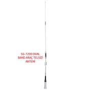 SG-7200 Dual Band Araç Telsizi Anteni 5Mt Kablo + Gronda