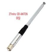 27mHz CB Anten teleskopik dişi girişli