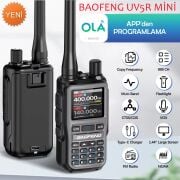 Baofeng UV5R Mini El telsizi (2'li)