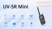 Baofeng UV5R Mini El telsizi (2'li)