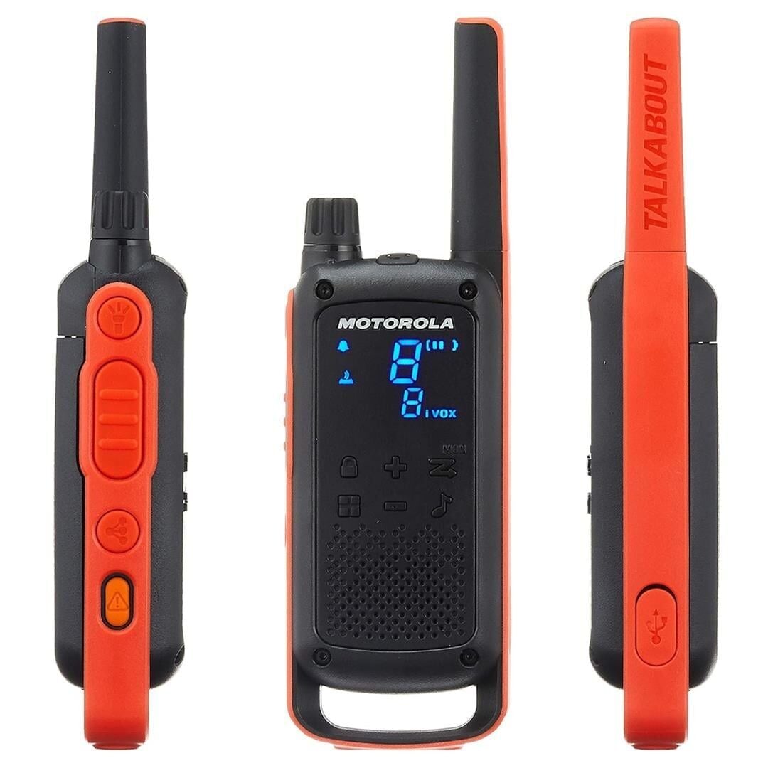 Motorola TLKR-T82 TALKABOUT PMR El Telsizi – 2'li Set