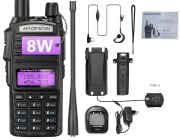 Baofeng UV82 UHF/VHF El telsizi 8W (Type-c Bataryalı) 3800mAh Bataryalı