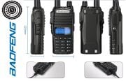 Baofeng UV82 UHF/VHF El telsizi 8W (Type-c Bataryalı)