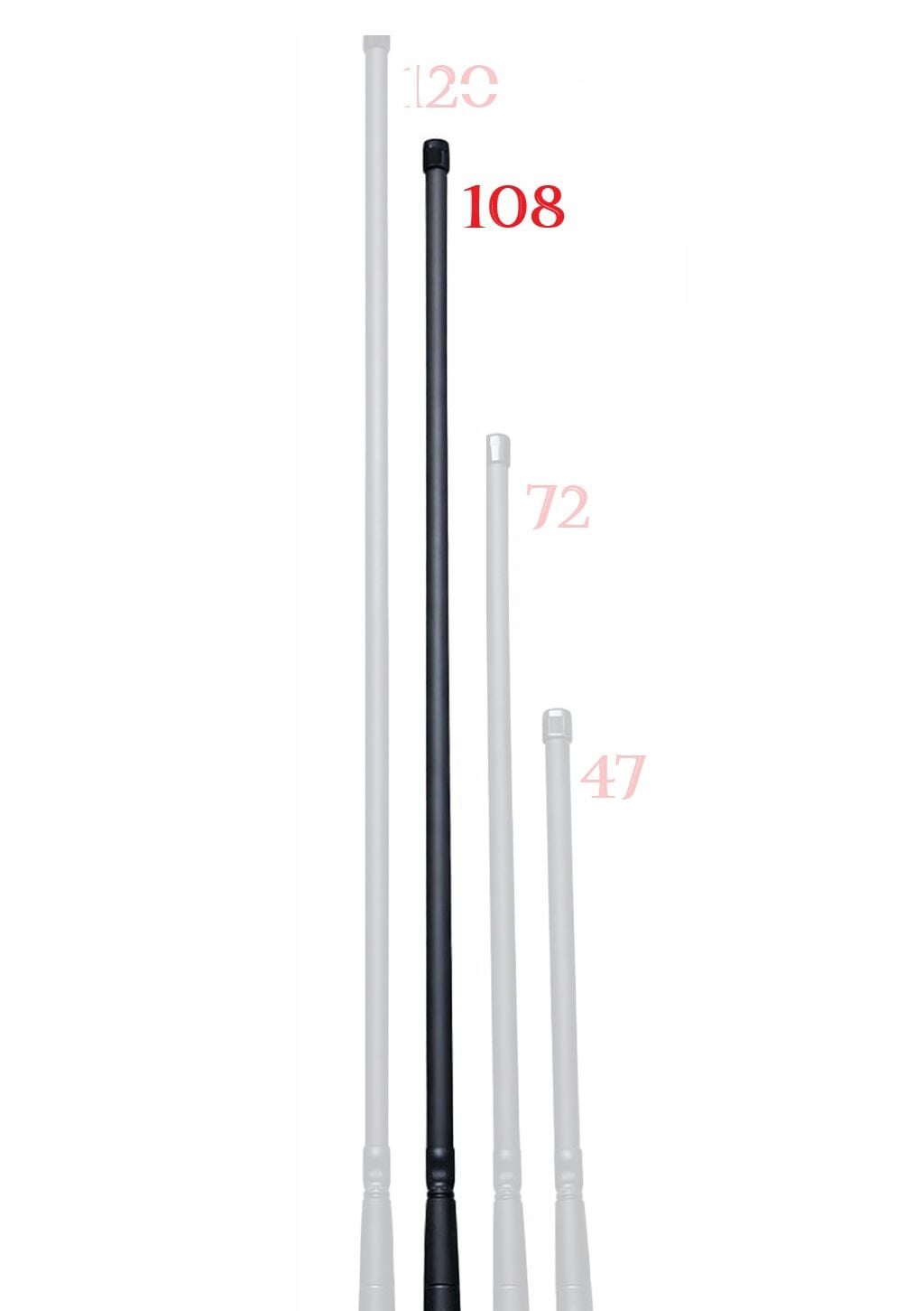 Sahra Anteni (Taktik Anten) Uzunluk 108CM (dişi)