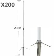 X200 UHF/VHF Yüksek Performans Sabit İstasyon Anteni