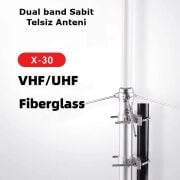 X30 Çatı Anteni UHF/VHF 130CM Sabit Telsiz Merkez Anteni