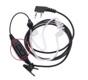 Çift PTT’li Akustik Kulaklık (UV-82 Uyumlu)