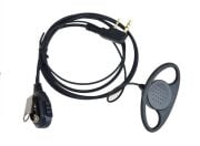 D Tipi Telsiz Kulaklığı