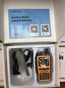 Baofeng UV5R Mini Dual Band Amatör El telsizi Turuncu