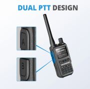 Baofeng UV5R Mini Dual Band Amatör El telsizi Siyah