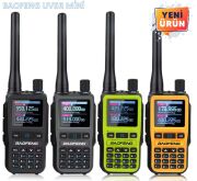 Baofeng UV5R Mini Dual Band Amatör El telsizi Siyah