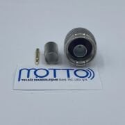 RG6 Kablo İçin N Erkek Sıkmalı Konnektör