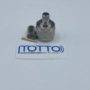 RG6 Kablo İçin N Erkek Sıkmalı Konnektör