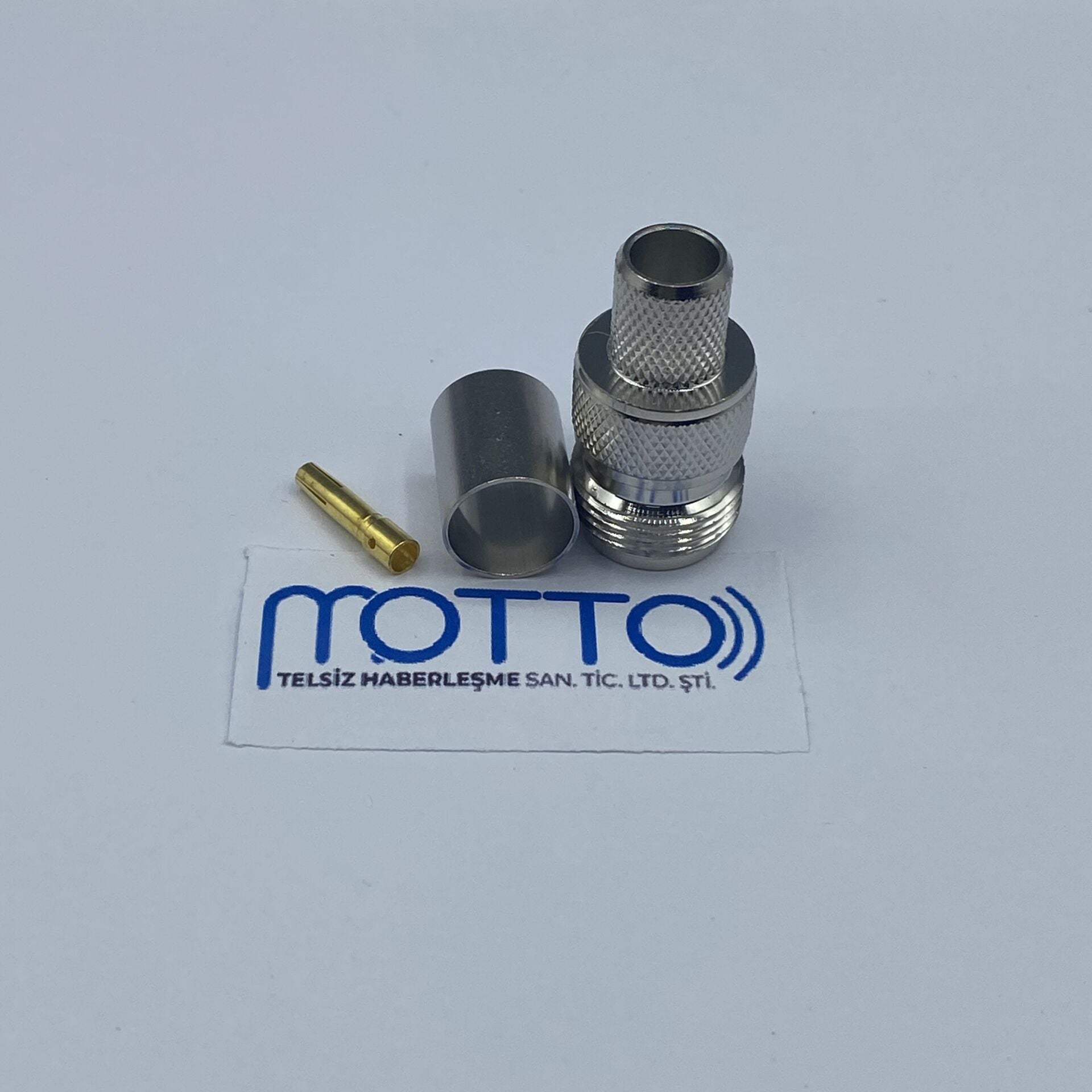 RG213 N Dişi Sıkmalı Konnektör