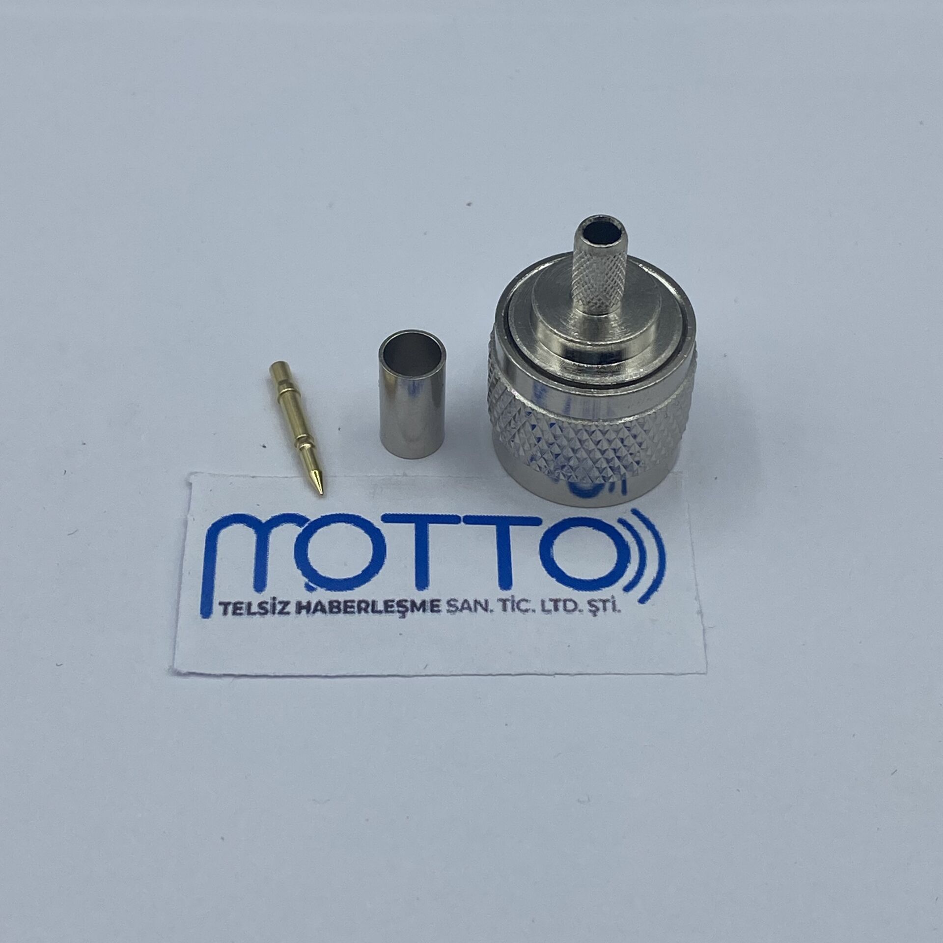 RG58 Uyumlu N Erkek Sıkmalı RF Konnektör