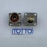 N Erkek – SMA Erkek 4 Delikli Panel Konnektör