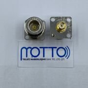 N Tip Dişi – SMA Dişi Panel Tip Flanşlı Dönüştürücü Konnektör