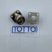 N Tip Dişi Panel Tip Flanşlı Konnektör (4 Delik)