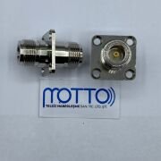 N Dişi Şase – N Dişi 4 Delikli Panel Konnektör