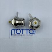 UHF SO239 Yuvarlak Şase Tip Konnektör