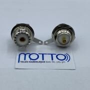 UHF SO239 Yuvarlak Şase Tip Konnektör