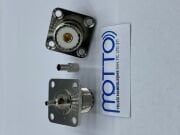 RG316 Uyumlu UHF SO239 Dişi 4 Delikli Panel Konnektör