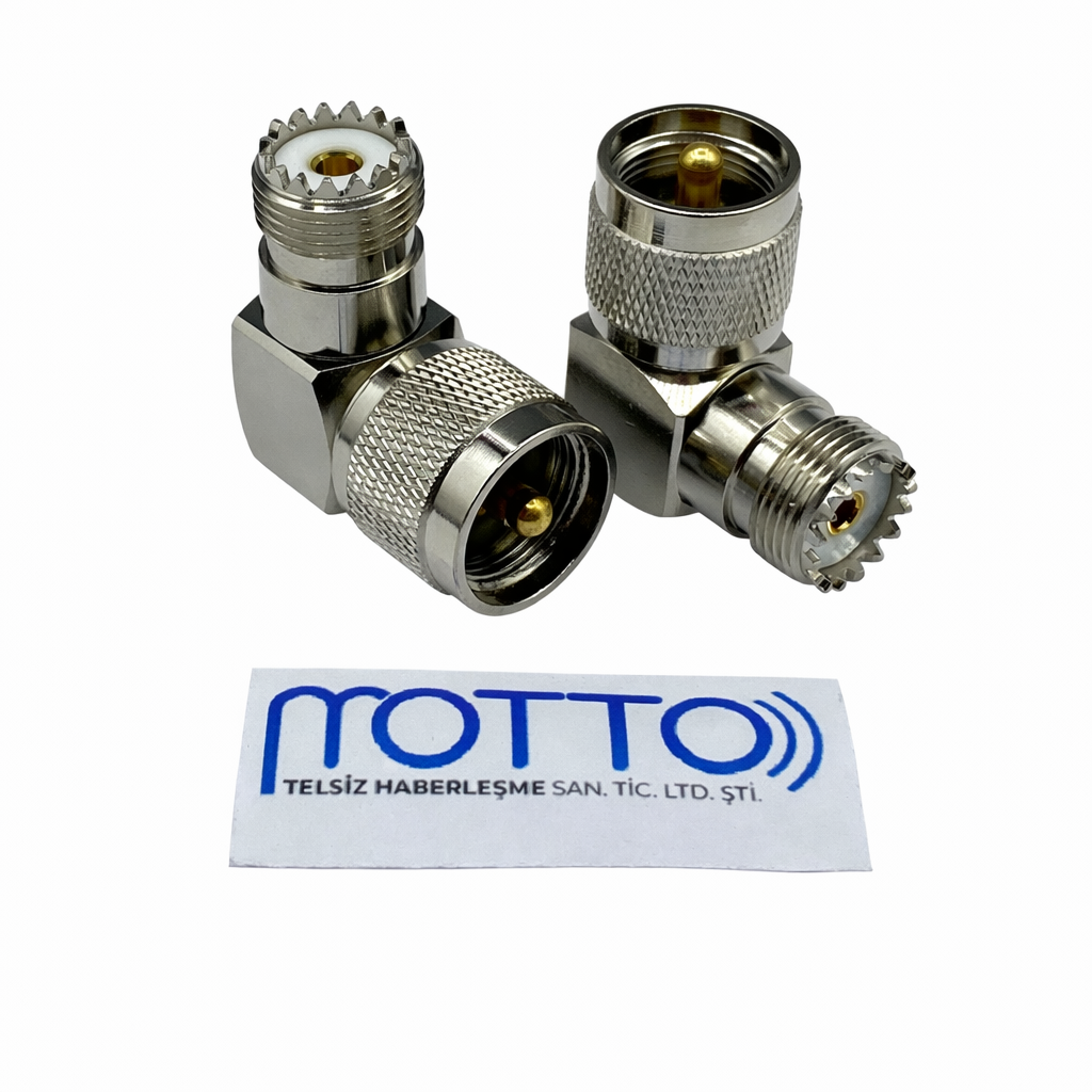 UHF PL259 Erkek – UHF SO239 Dişi Konnektör